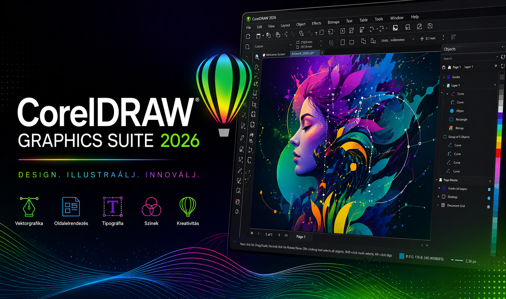 CorelDRAW – A kreatív ötleteid legjobb barátja